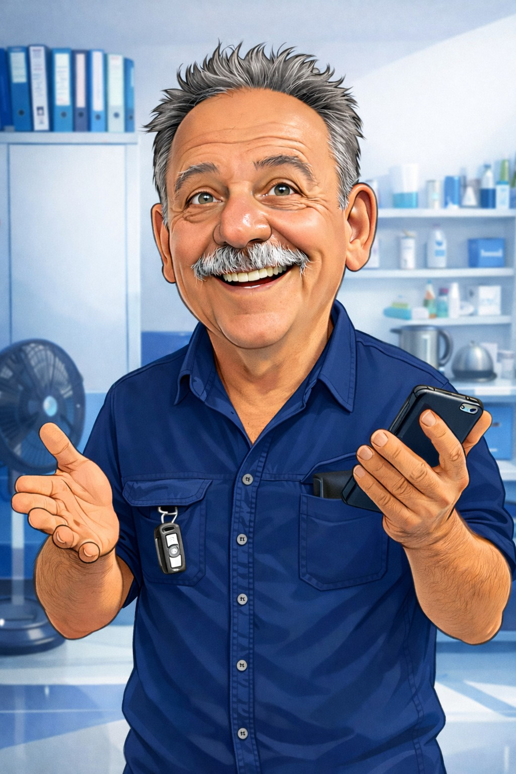 George Malevris, owner and lead mechanic at Northwold Auto Repair